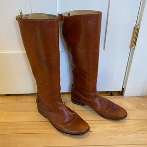 Frye Melissa Tall Button Back Zip Boots